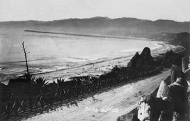 Early 1900s view of California Incline, Santa Monica